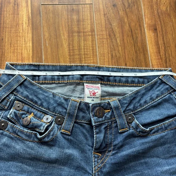 Y2K True Religion Low Rise Jeans | Size 26 - Picture 12 of 15
